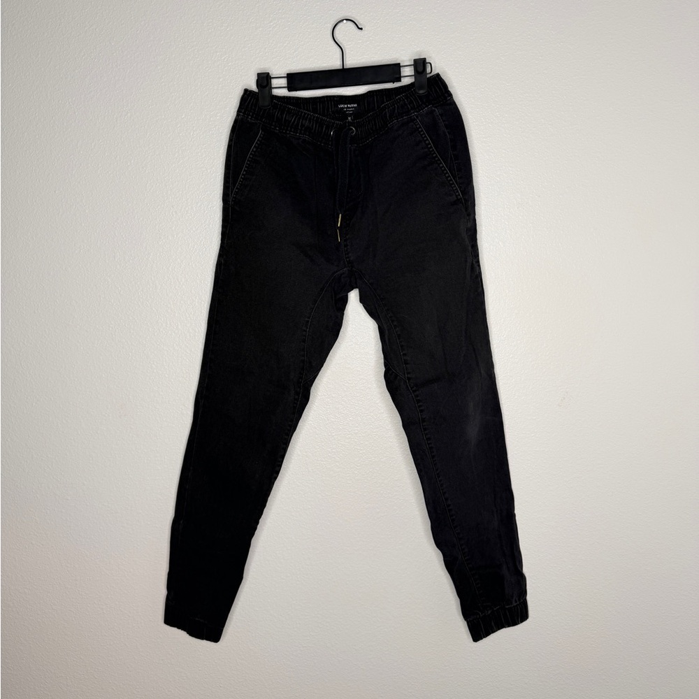 Lucky Brand Men's Charcoal Jogger Pants